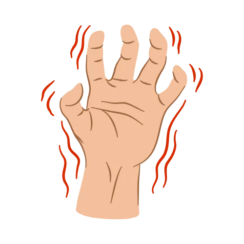 Parkinson's disease occupational therapy illustration