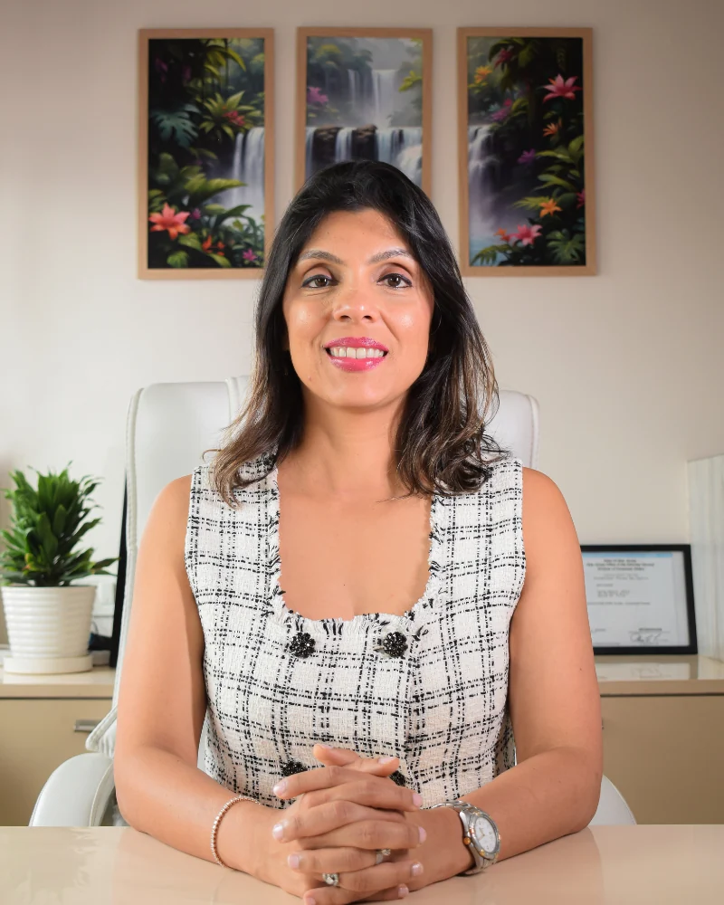 Dr Pooja Mehta, physiotherapist and founder of TheraCure in Opera House, Charni Road, South Mumbai
