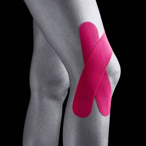 tape knee swelling kinesiology treatment in Mumbai